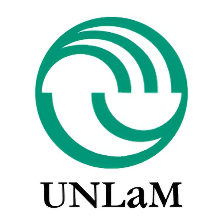 Logo de UNLaM con el texto "UNLaM